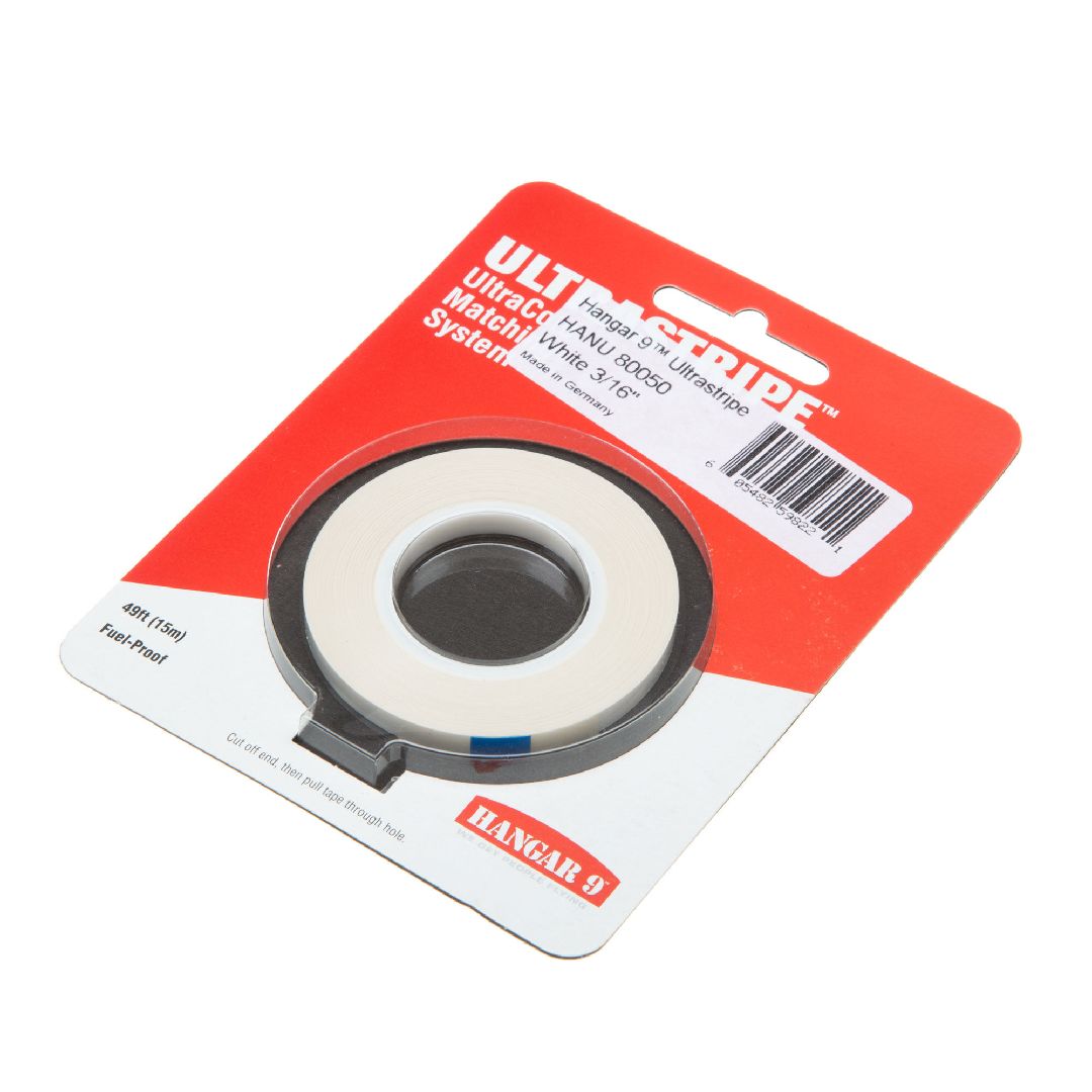 Hanger 9 UltraStripe, White 3/16