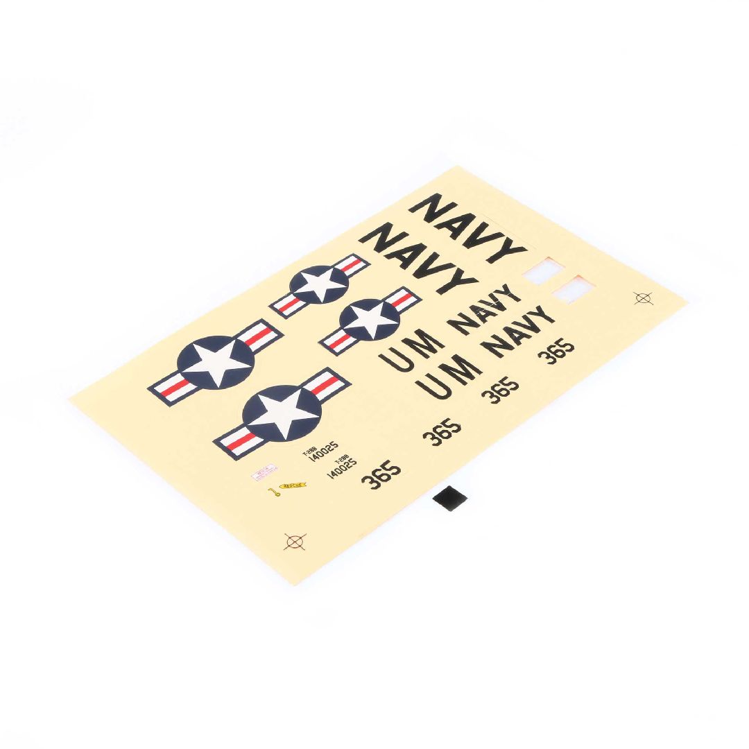 HobbyZone T-28 Trojan S Decal Set