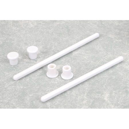 HobbyZone 2-Wing Hold-Down Rods with Caps: Cub