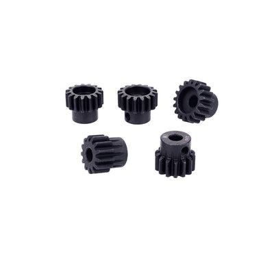 Hobby Details Mod 1 Steel Pinion Gear - Black 5mm shaft (29T)