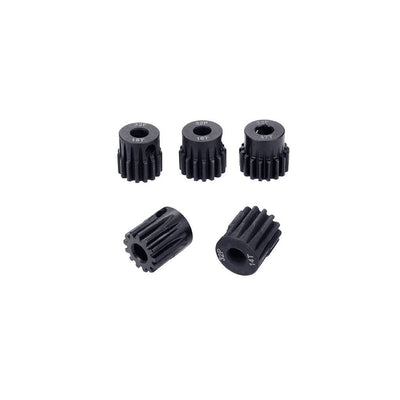 Hobby Details 32P Steel Pinion Gear - Black 5mm shaft (21T)