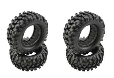 Hobby Details 1.9" Crawler Tires - Style A 3.74" OD (4)