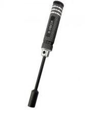 Hobby Details Nut Drivers - Black 1pc - 7.0mm - 180mm Long