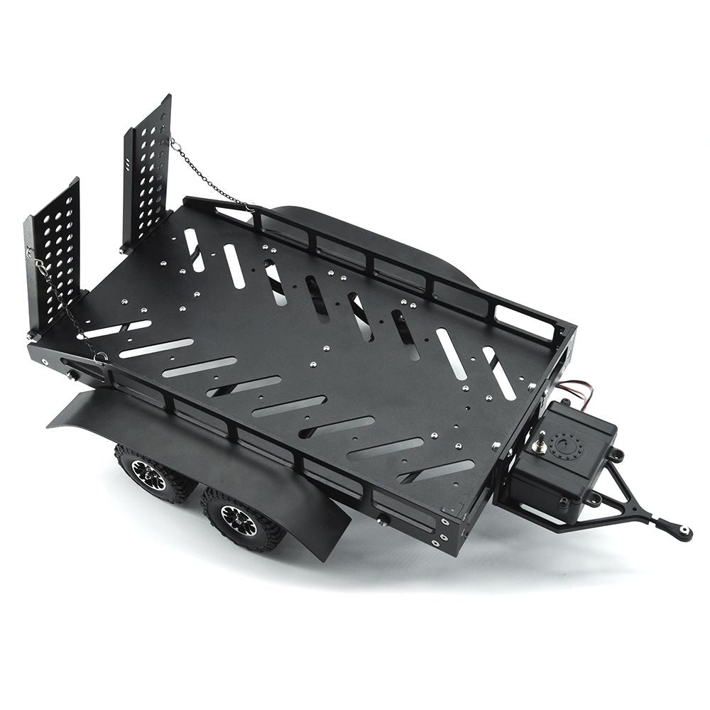 Hobby Details 1/18 Car Trailer - Black