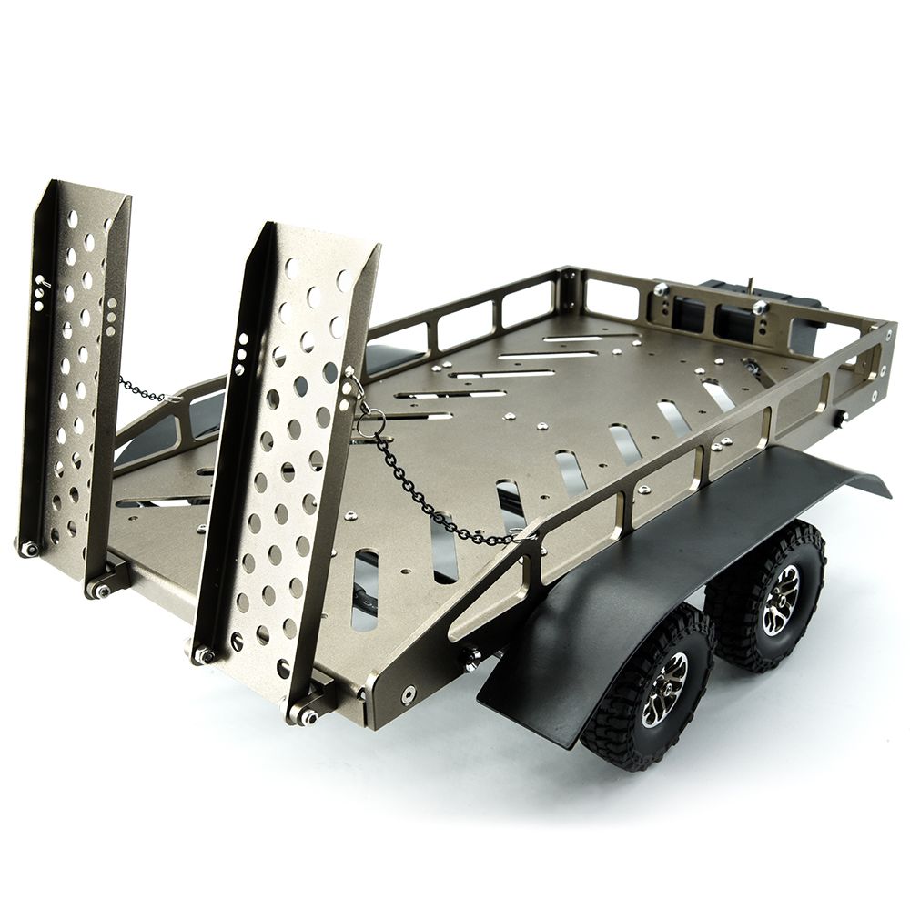 Hobby Details 1/18 Car Trailer - Ti-Color