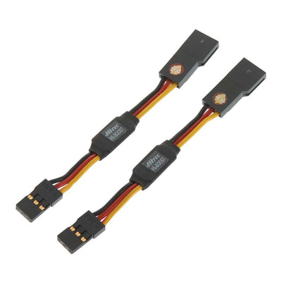 Hitec 4" Servo Signal Line Booster Set x 2
