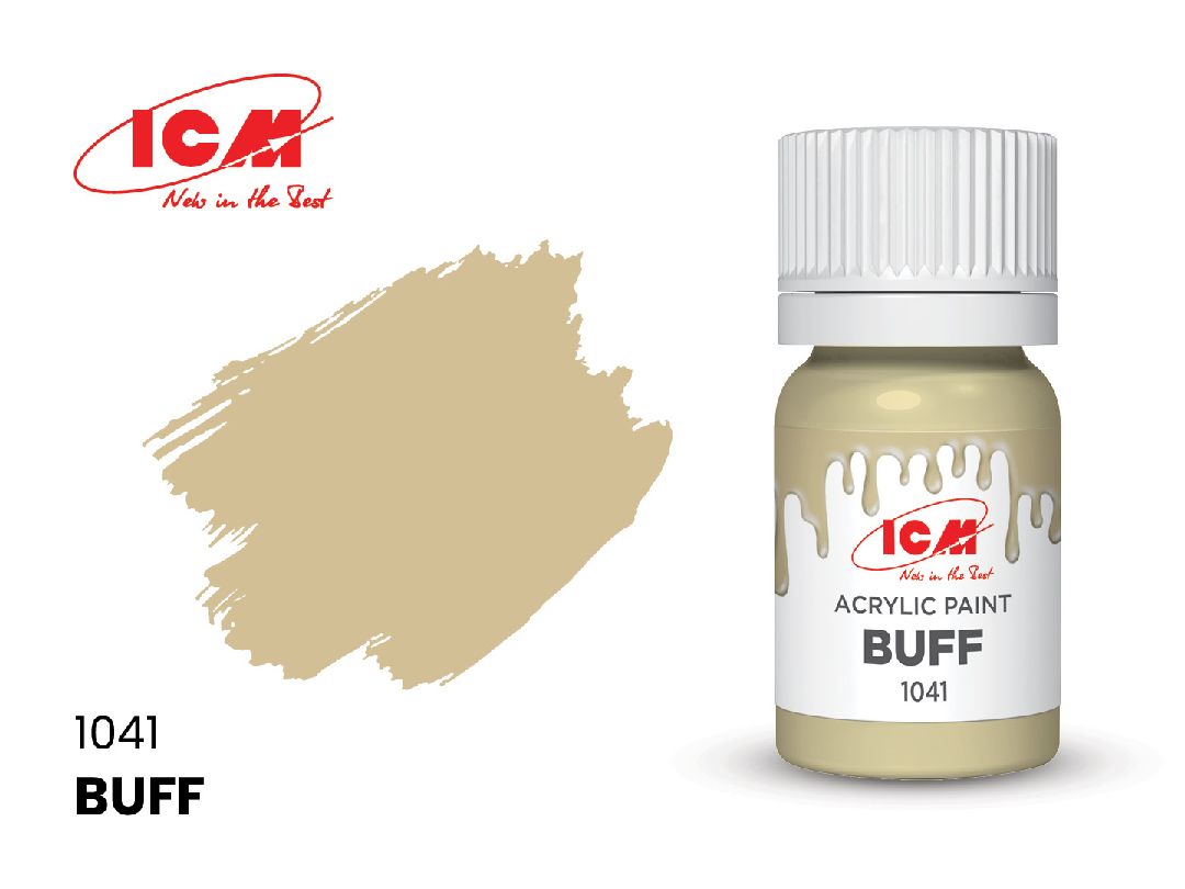 ICM Beige Colours - Buff bottle, 12 ml (8 Pack)