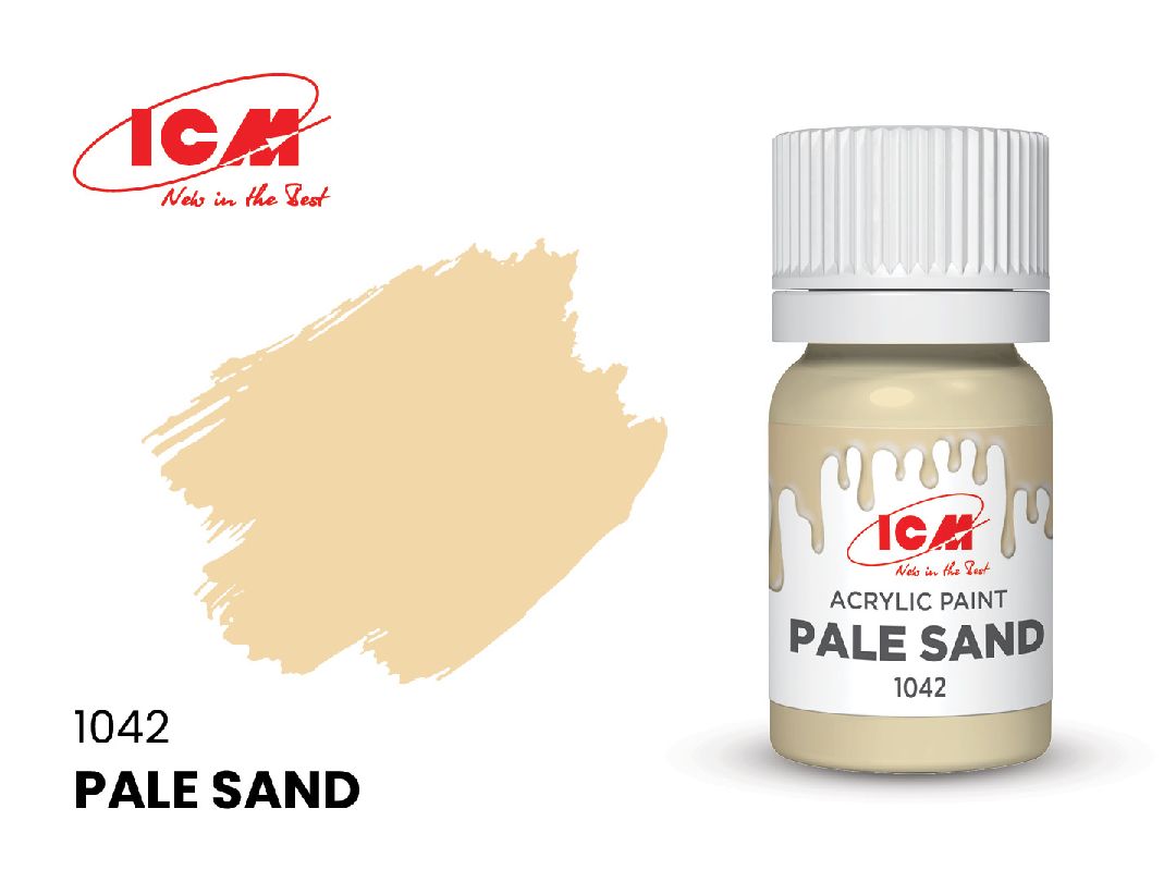 ICM Beige Colours - Pale Sand bottle, 12 ml (8 Pack)
