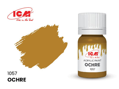 ICM Brown Colours - Ochre bottle, 12 ml (8 Pack)