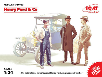 ICM 1/24 Henry Ford & Co (3 figures)