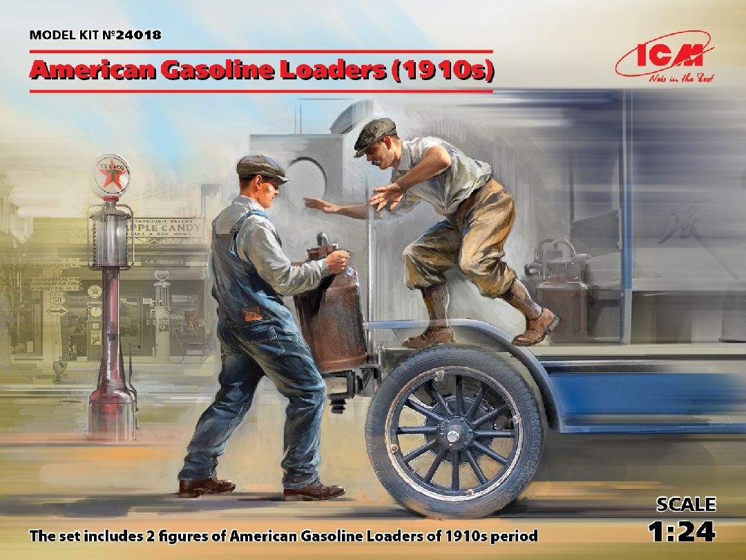 ICM 1/24 American Gasoline Loaders (1910s) (2 figures)
