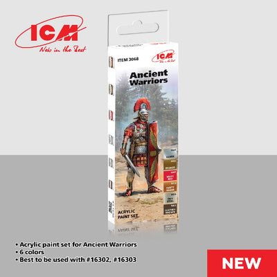 ICM Acrylic Paint Sets for Ancient Warriors (6 colours)