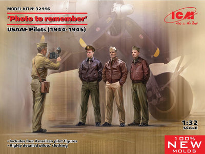 ICM 1/32 Photo to remember', USAAF Pilots (1944-1945)