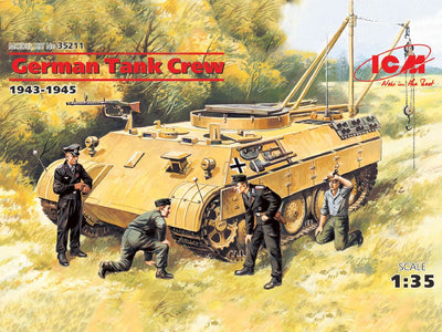 ICM 1/35 German Tank Crew (1943-1945) (4 figures)