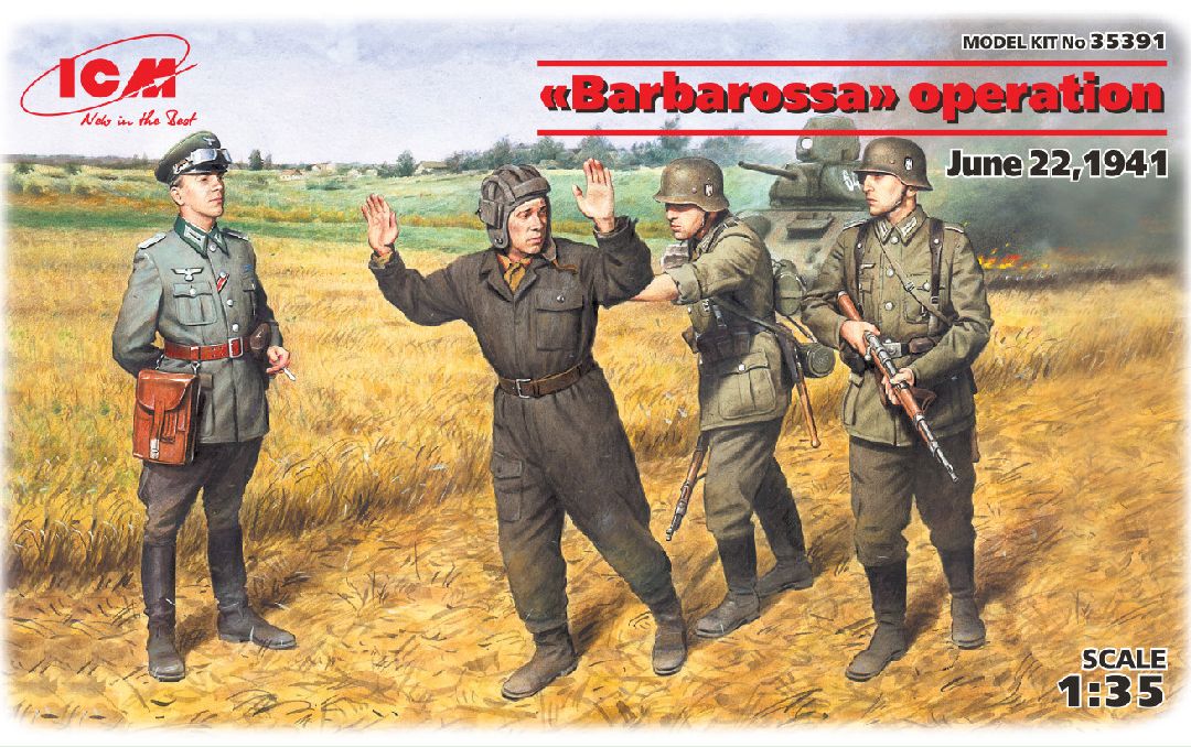 ICM 1/35 “Barbarossa” operation, June 22,1941 (4 figures)