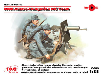 ICM 1/35 WWI Austro-Hungarian MG Team (2 figures)
