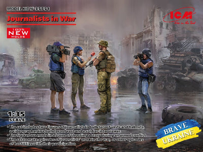 ICM 1/35 Journalists in War (4 figures)
