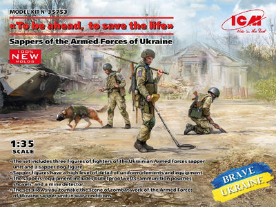 ICM 1/35 "To be ahead, to save the life" Sappers of Ukraine