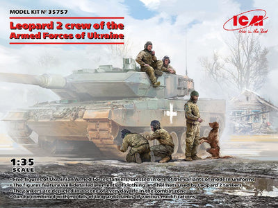 ICM 1/35 Leopard crew of the Armed Forces of Ukraine