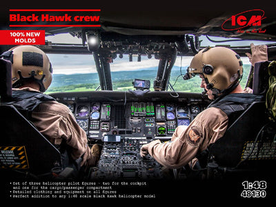 ICM Black Hawk crew (3 figures) (100% new moulds)