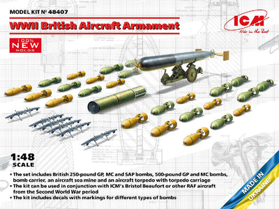 ICM 1/48 WWII British Aircraft Armament