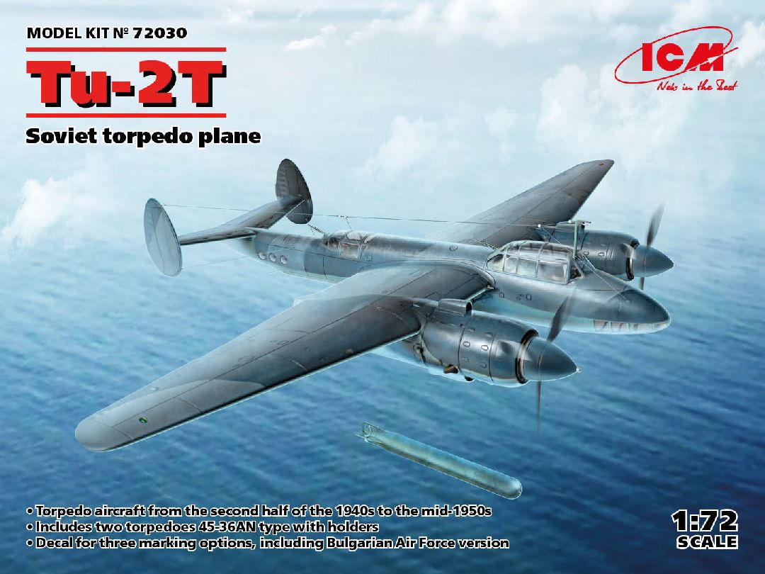 ICM 1/72 Tu-2T, Soviet torpedo plane