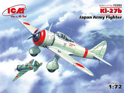 ICM 1/72 Ki-27b, Japan Army Fighter