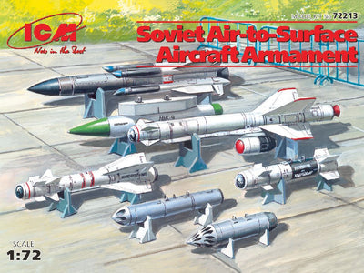 ICM 1/72 Soviet Air-to-Surface Aircraft Armament