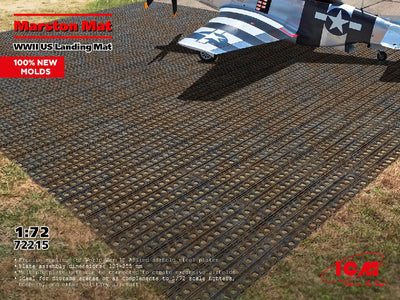 ICM 1/72 Marston Mat, US Landing Mat WWII (100% new molds)