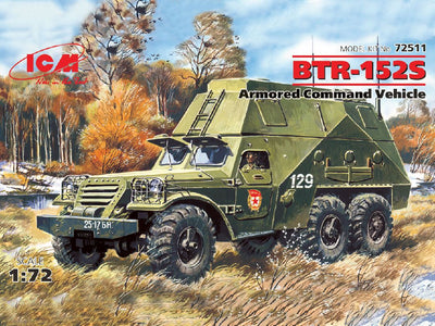 ICM 1/72 BTR-152S, Armoured Command Vehicle