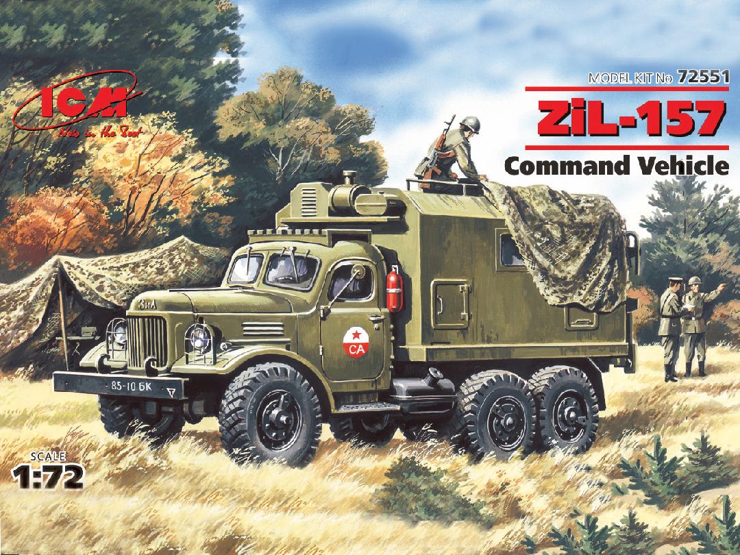 ICM 1/72 ZiL-157, Command Vehicle