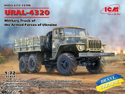 ICM 1/72 URAL-4320, Military Truck, Armed Forces of Ukraine