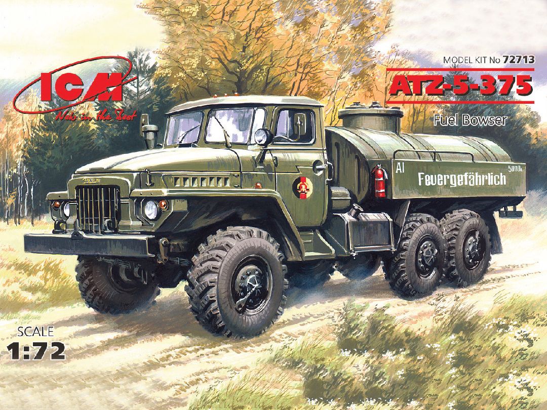 ICM 1/72 ATZ-5-375, Fuel Bowser