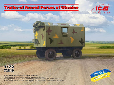 ICM 1/72 Trailer of Armed Forces of Ukraine