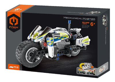 iM.Master Pull Back Police Motorcycle - 193 pcs