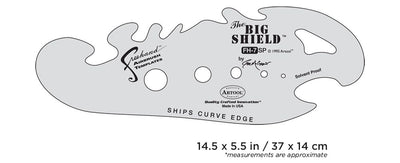 Iwata Artool #7 The Big Shield Freehand Airbrush Template