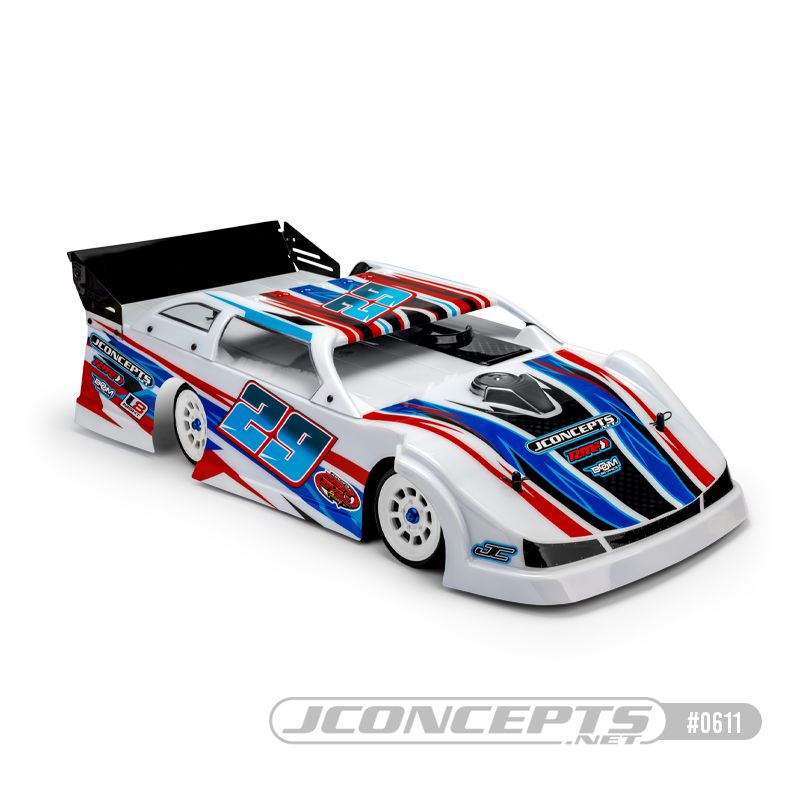 L8 Night G3 speedway body, decked with rear spoiler, light-weight