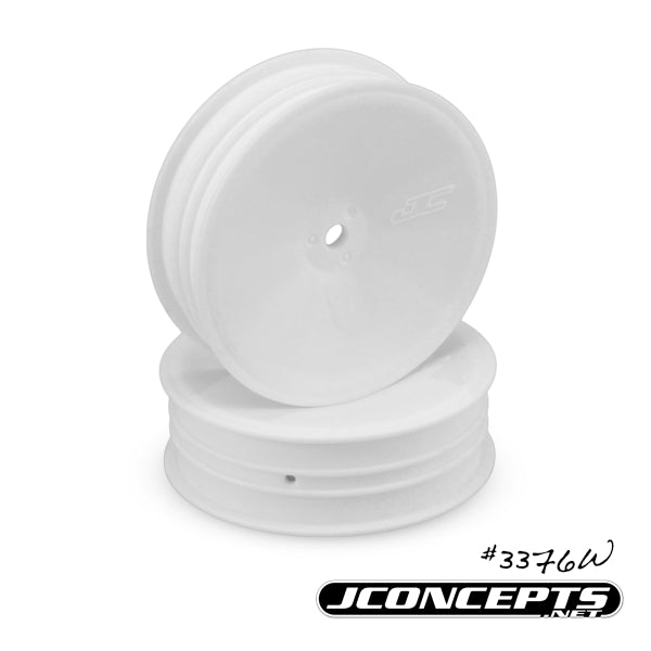 JConcepts Mono 2.2" slim front wheel (white) - 4pc.