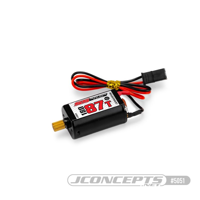 JConcepts - Silent Speed, 180 87T - mini motor w/ pinion (Fits – Traxxas TRX4-M)