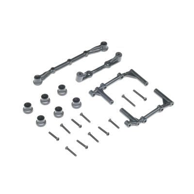 Losi Body Mounts & Hood Support, Zombie: Mini LMT