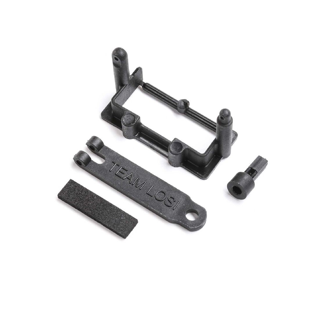 Losi Battery Box, Antenna Mount: Mini JRX2
