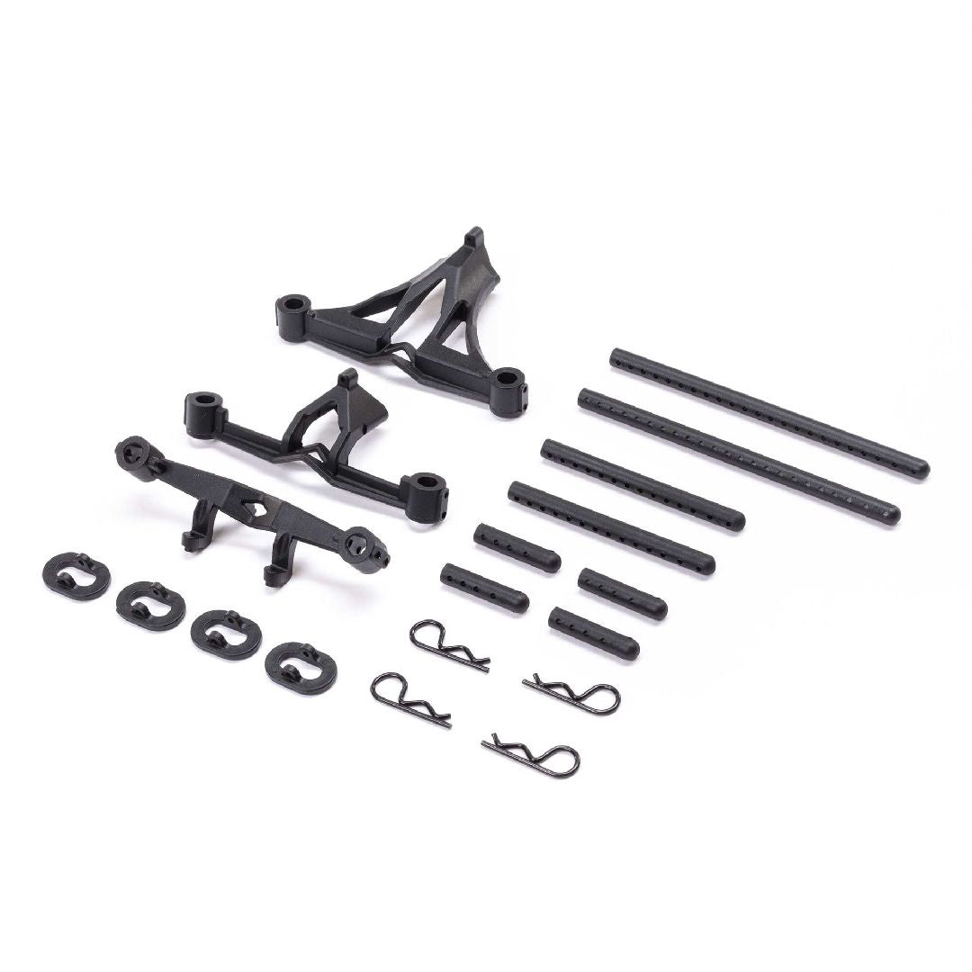 Losi Body Mount Set & Posts: Mini Drag