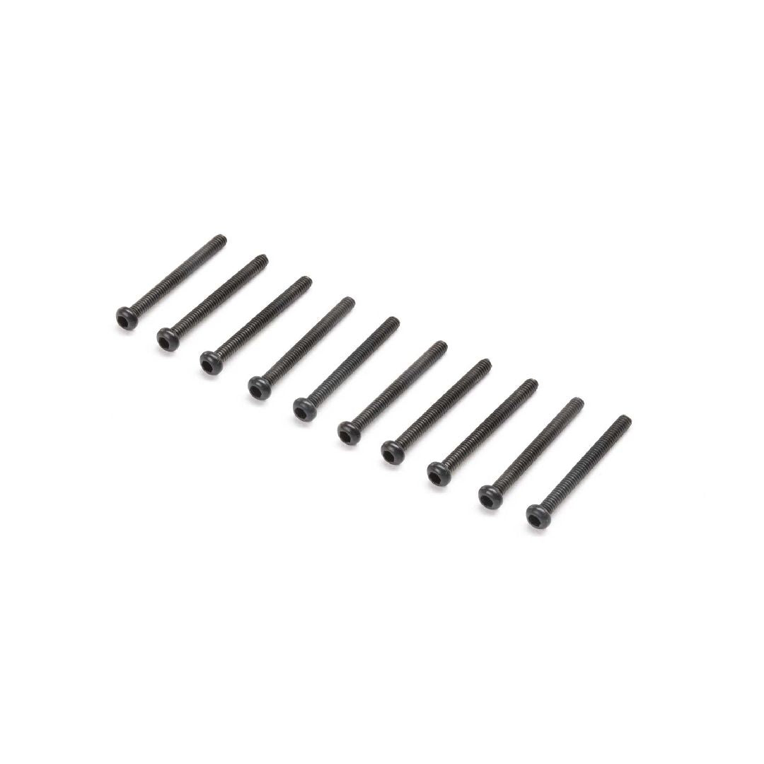 Losi Button Head Screws, M2x20mm (10)