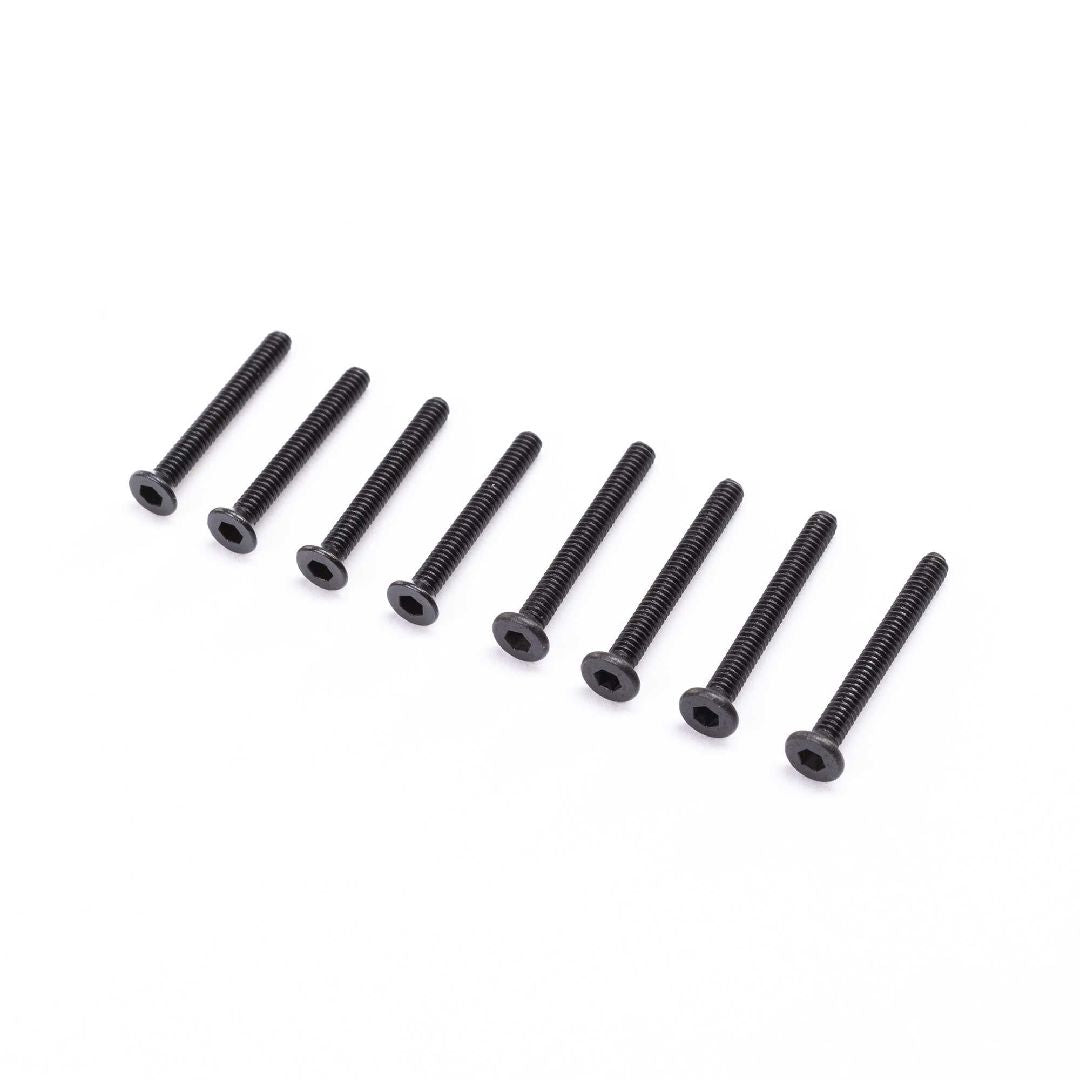 Losi Flathead Screw, M2 x 16mm (4), M2 x 18mm (4)
