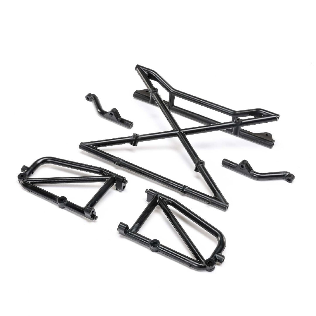 Losi Shock Tower, Rear Body & Center Brace: BR 2.0