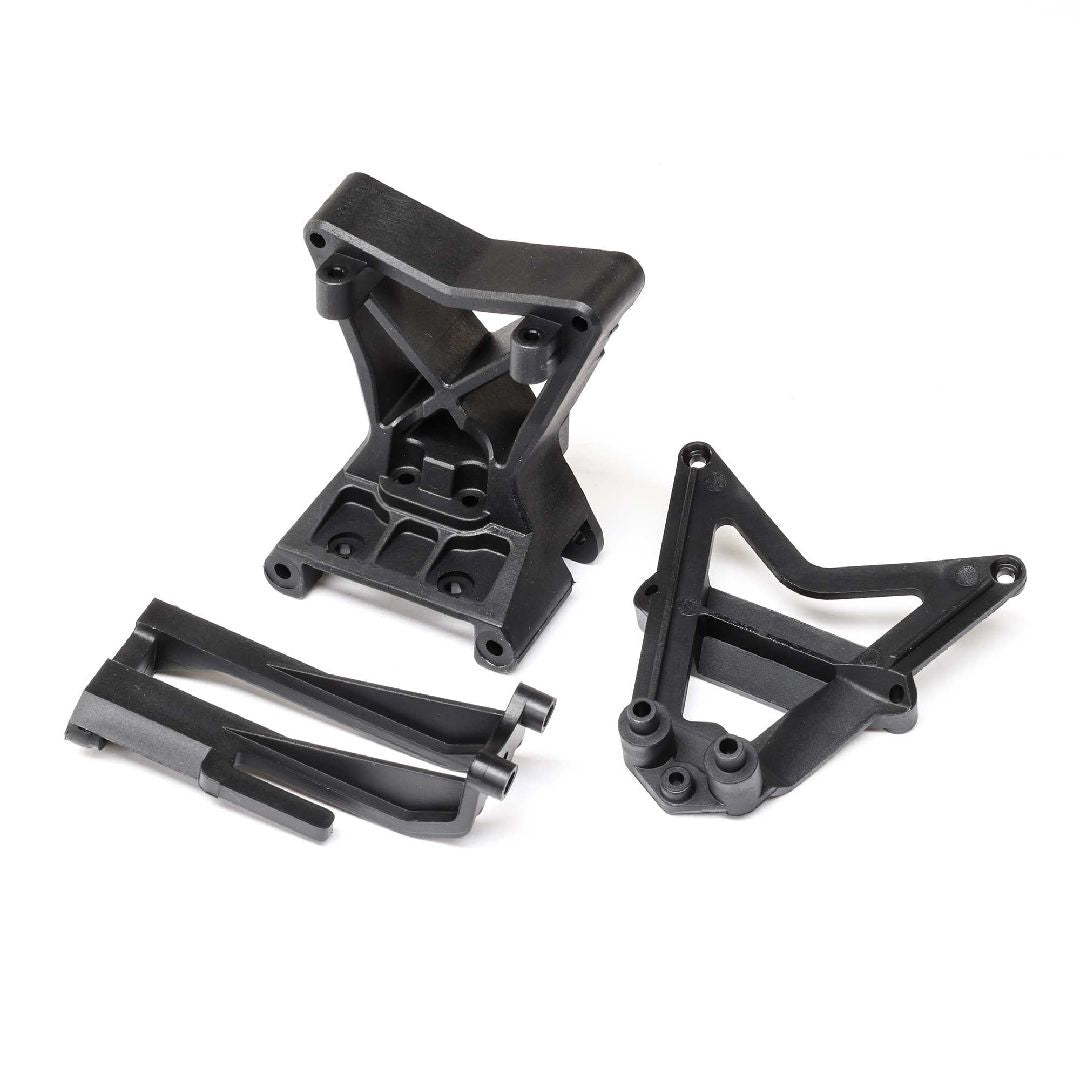 Losi Front Upper Arm/Shock Mount & ESC Mount: RZR Rey