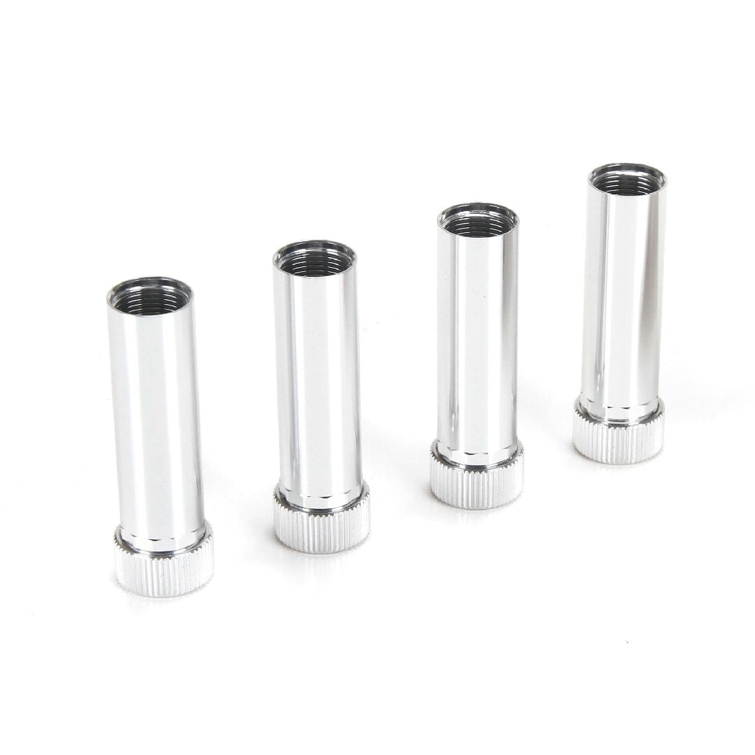 Losi Shock Body, 1.2, Non-Thread, Silver(4): NCR2.0