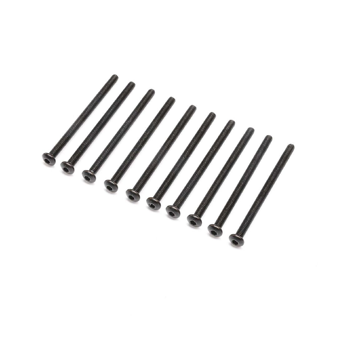 Losi Button Head Screws M4x60mm (10)