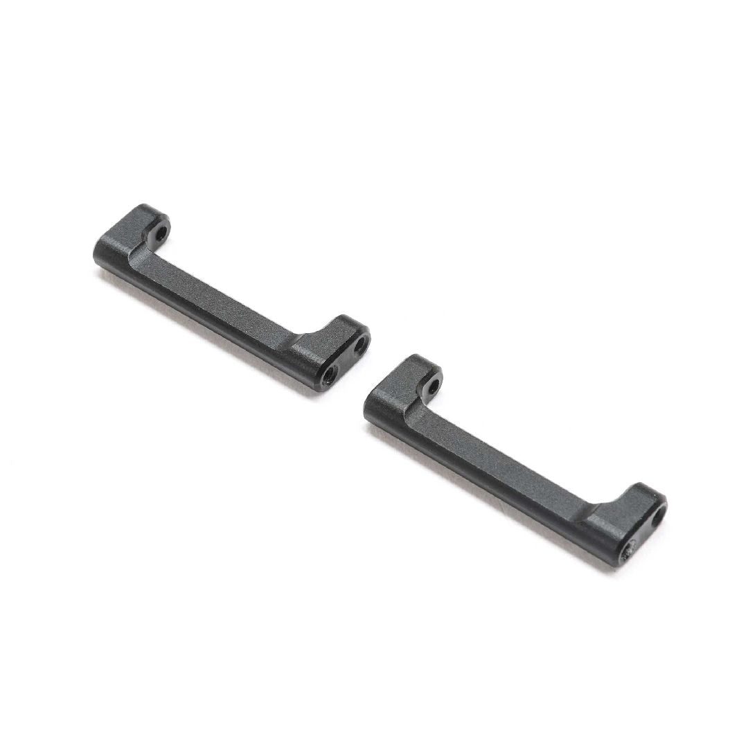 Losi Crossbar, Shock Mount, Aluminum, Blk (2): Mini LMT