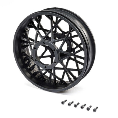 Losi Rear Wheel Set, Black (1) PM-MX